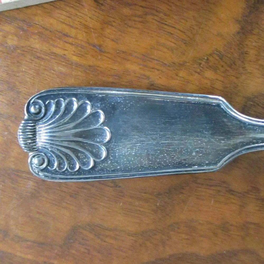 Large Serving Spoon Towle Silverplate Vintage salad spoon
